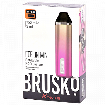 ������������ POD-������� Brusko FEELIN Mini - Rose Pink
