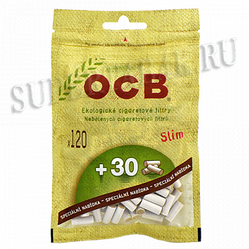 ������� ��� ���������� 6�� OCB Slim Organic (120+30 ��.) SALE