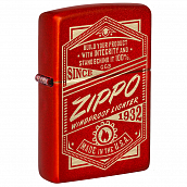 ��������� Zippo 48620 - Metallic Red (It Works Design)