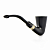  Peterson Speciality Pipes - Calabash - Ebony Silver Mounted ( )