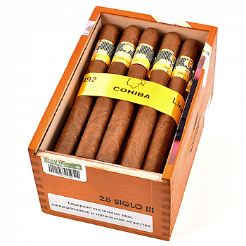  Cohiba Siglo III ( 25 .)