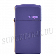 ��������� Zippo 1637 ZL - Slim� - Purple Matte Zippo logo
