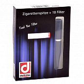 �������� Denicotea Holder 20234 Slimline Black/Gold Ring