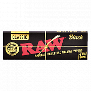   RAW -  Classic BLACK 1,25 - 78  (50 )