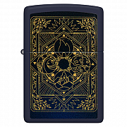  Zippo 48958 - Elements Design - Navy Matte