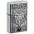 ��������� Zippo 48690 - Wolf Emblem - Brushed Chrome