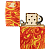 ��������� Zippo 48981 - Fire - 540 Tumbled Brass