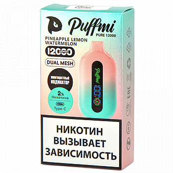 POD- Puffmi - Pure 12.000  - Pineapple - Lemon - Watermelon (1 .)