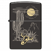 ��������� Zippo 48968 - Western - High Polish Black