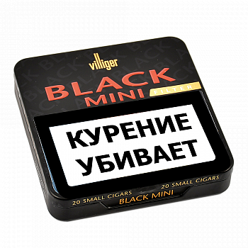 ��������� Villiger - Black Mini Sumatra Filter (20 ��.)