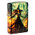 ��������� Zippo 46275 - Fire Mage - 540 Tumbled Brass