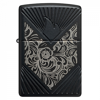 ��������� Zippo 46025 - Armor - Black Matte