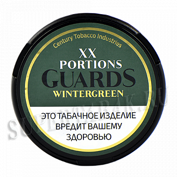   XX Portions Guards - Wintergreen  13 . ()