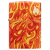 ��������� Zippo 48981 - Fire - 540 Tumbled Brass