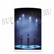 ��������� Zippo 49487 - Aliens - Glow In The Dark Green